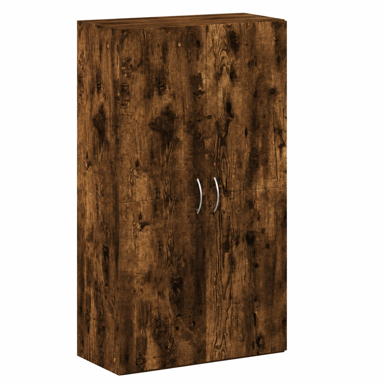 Schedario Rovere Fumo 60 × 32 × 115 cm in Legno Multistrato, Mobili, Armadietti e portaoggetti, Archivi, 27.3kg-840776