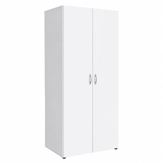 Armadio 2 ante Bianco BALU 2, ca 81 × 177 × 52cm