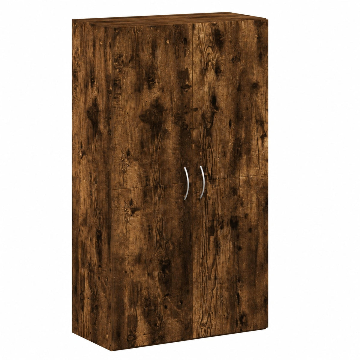 Schedario Rovere Fumo 60 × 32 × 115 cm in Legno Multistrato, Mobili, Armadietti e portaoggetti, Archivi, 27.3kg-840776
